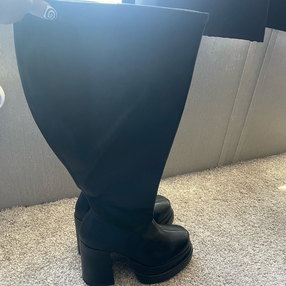 Torrid Double Platform Wide Calf Boots